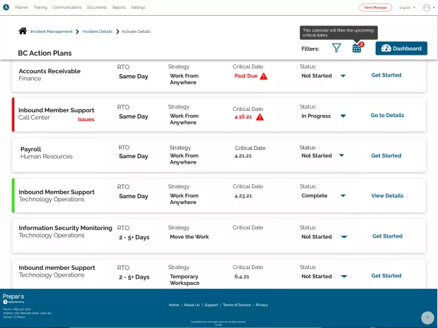 Prioritize Action Plans with Agility Incident Manager