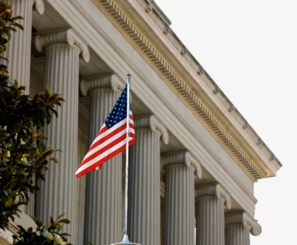 A state government building