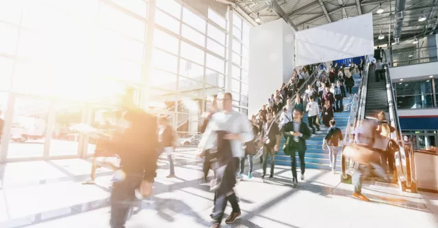 business people walking